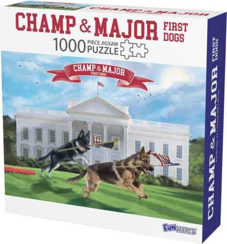 Champ & Major First Dogs (1000 Pieces)