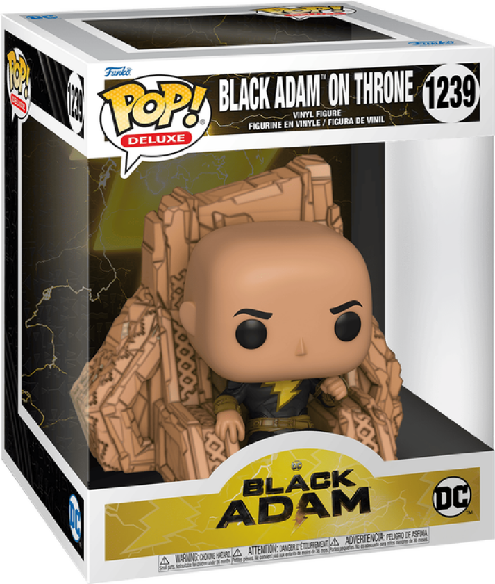 Black Adam On Throne