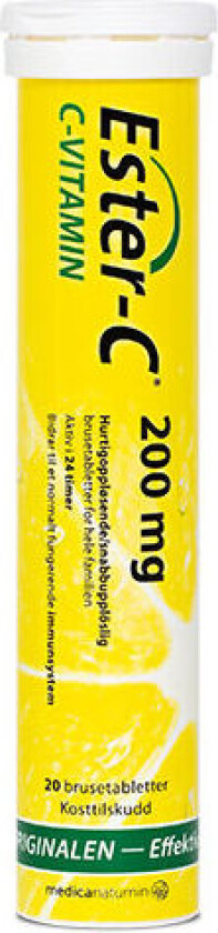 Ester C Vitamin 200 mg brus - 20 Stk