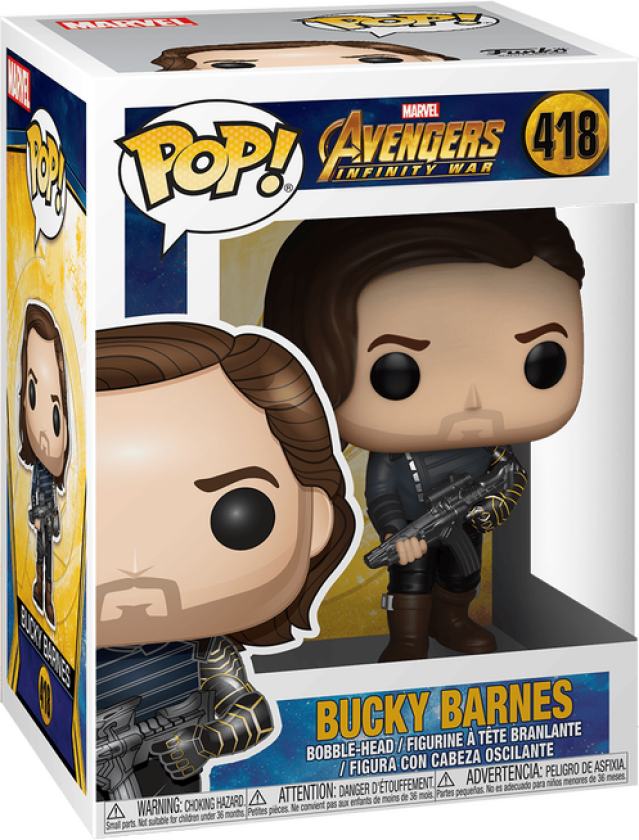 Avengers Infinity War Buckey Barnes With Weapon