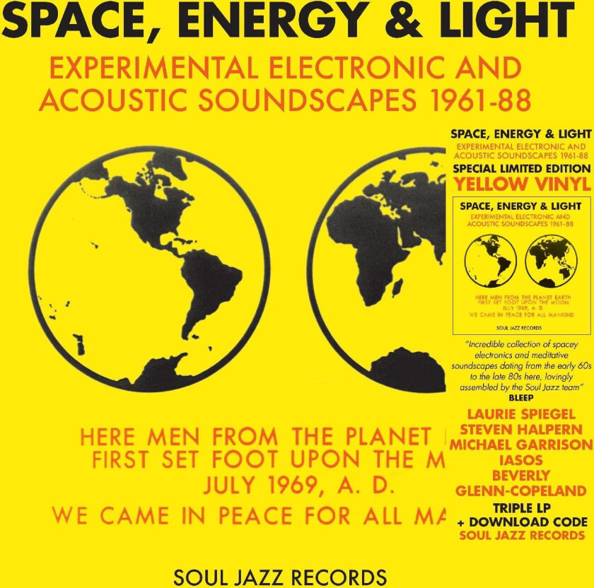 Diverse Electronica Soul Jazz Records Presents Space, Energy & Light: Experimental Electronic And Acoustic Soundscapes 1 LP/Vinyl