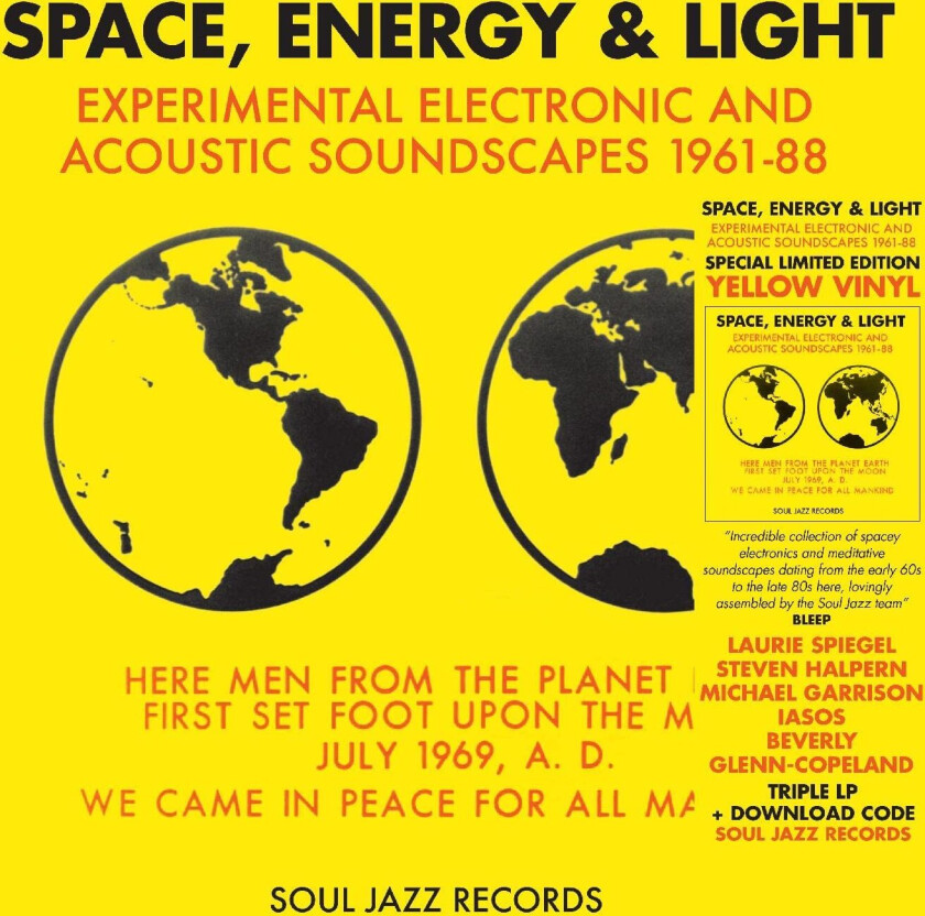 Diverse Electronica  Soul Jazz Records Presents Space, Energy & Light: Experimental Electronic And Acoustic Soundscapes 1  LP/Vinyl