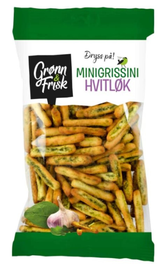 Minigrissini m/Hvitløk 90g