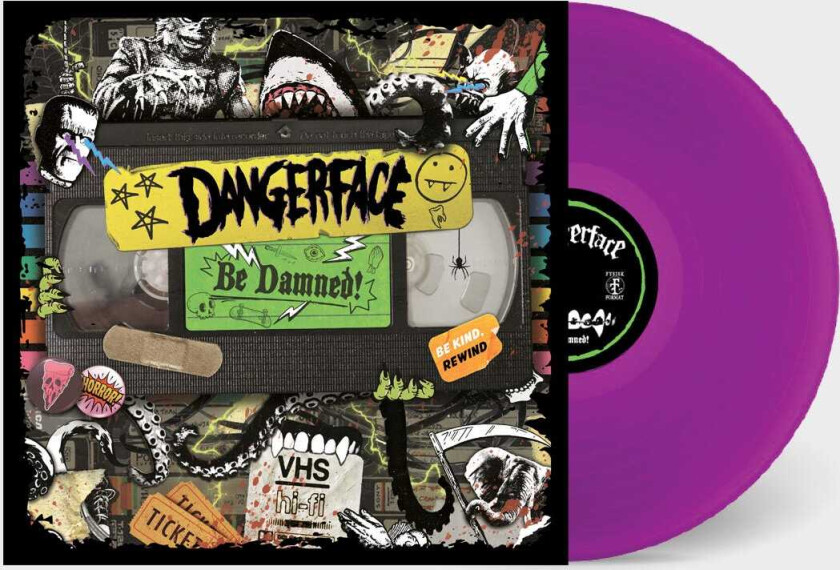 Dangerface Be Damned! LP/Vinyl