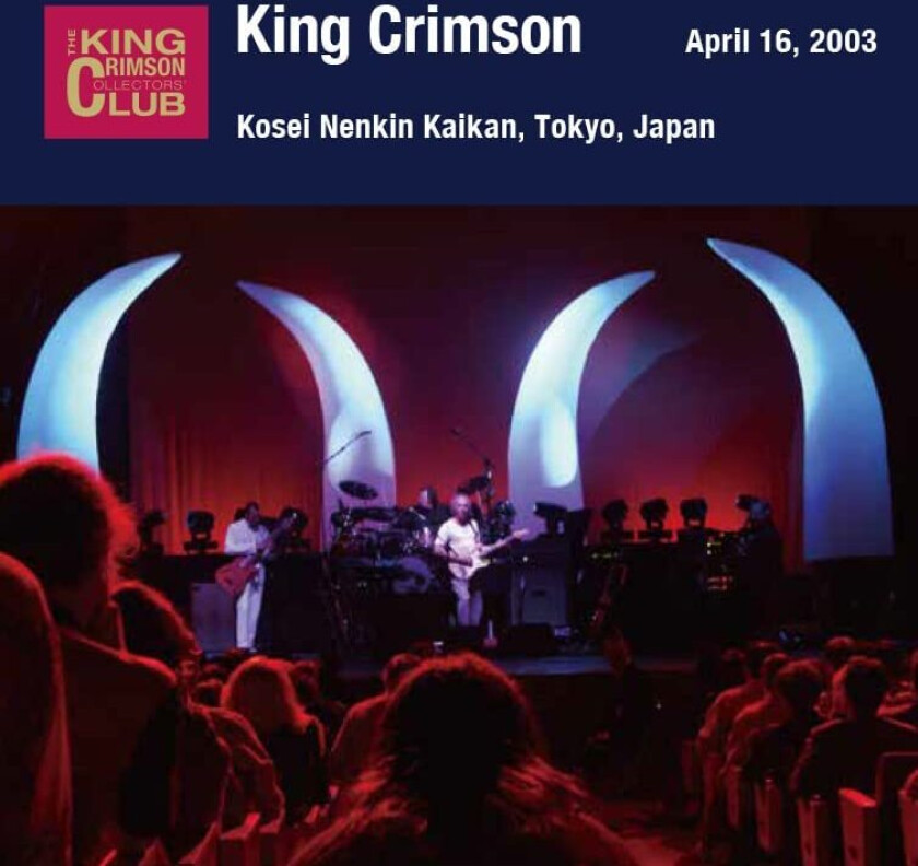 King Crimson  20030416 At Shinjuku Kosei Nenkin Kaikan (SHMCD) / Paper Sleeve  CD