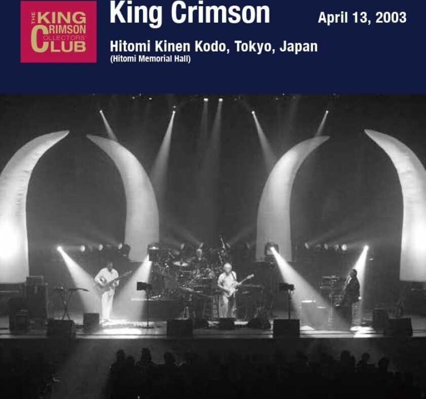 King Crimson  20030413 At Hitomi Memorial Hall (SHMCD) / Paper Sleeve  CD