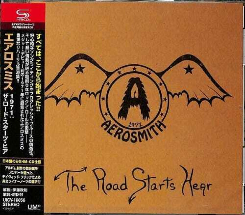 Aerosmith 1971 The Road Starts Hear (SHMCD) CD