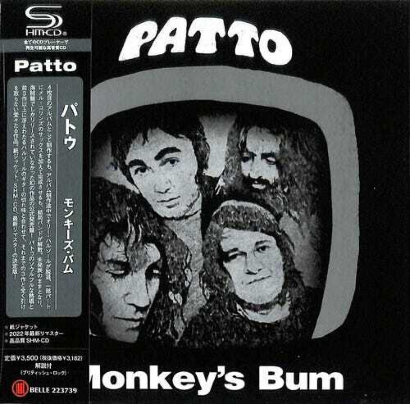 Patto Monkey's Bum (SHMCD) Paper Sleeve CD