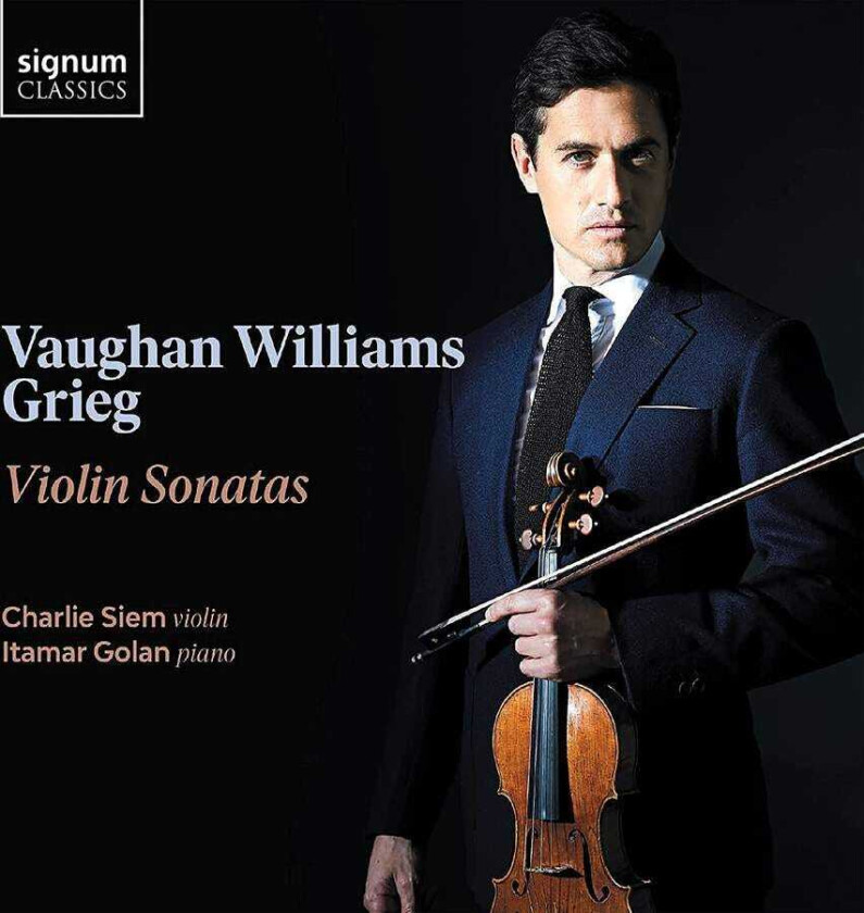 Charlie Siem, Itamar Golan  Vaughan Williams & Grieg: Violin Sonatas  CD