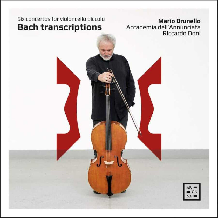 Mario Brunello, Accademia Dell'Annunciata, Riccardo Doni Bach Transcriptions Six Concertos For Violoncello Piccolo CD