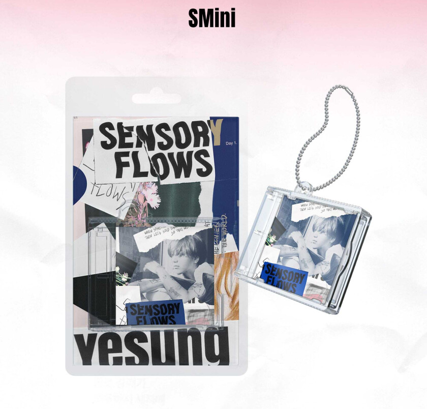 Sensory Flows Smini Version Incl. Music NFC CD, Photocard, Smini Case + Keyring Ball Chain