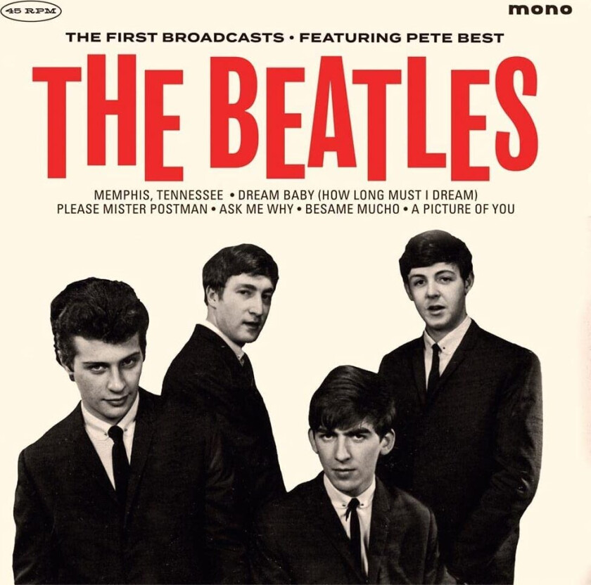 The Beatles The First Broadcasts Featuring Pete Best LP/Vinyl
