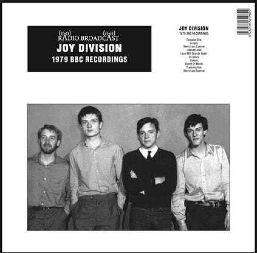 Joy Division 1979 BBC Recordings LP/Vinyl