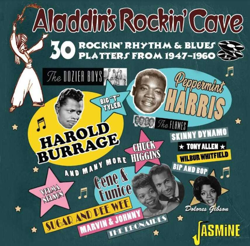 Diverse Rock Aladdin's Rockin' Cave 30 Rockin' Rhythm & Blues Platters From Aladdin Records 19471960 CD