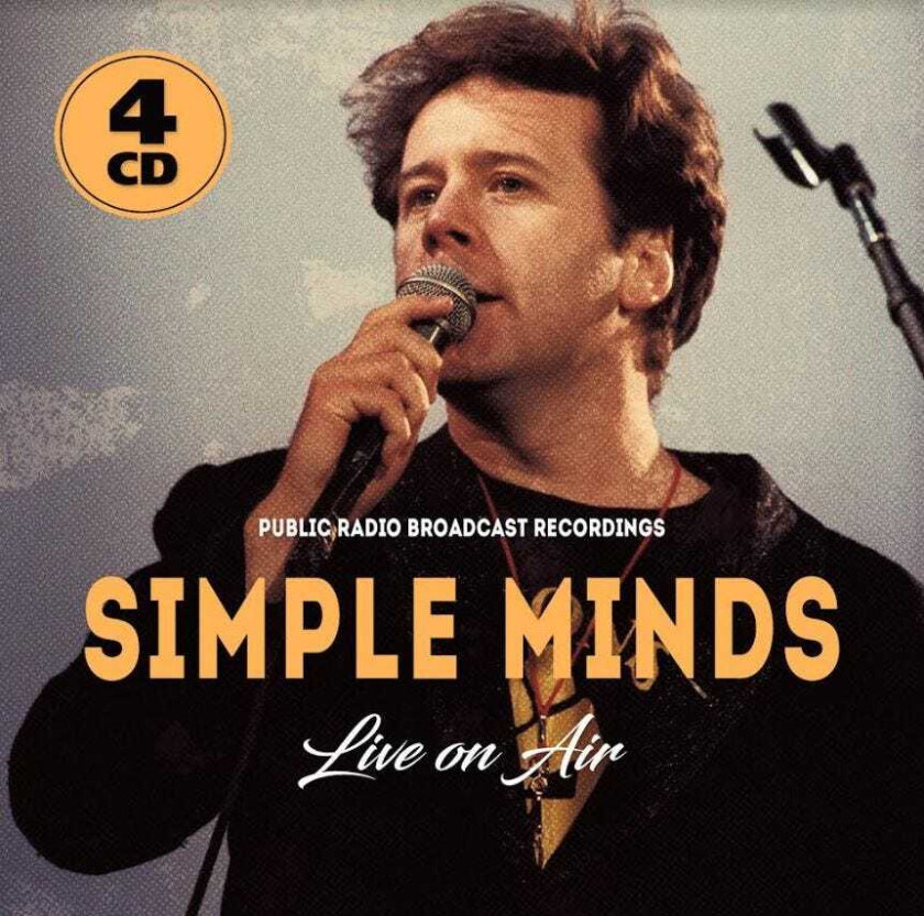 Simple Minds Live On Air Public Radio Broadcast Recordings CD