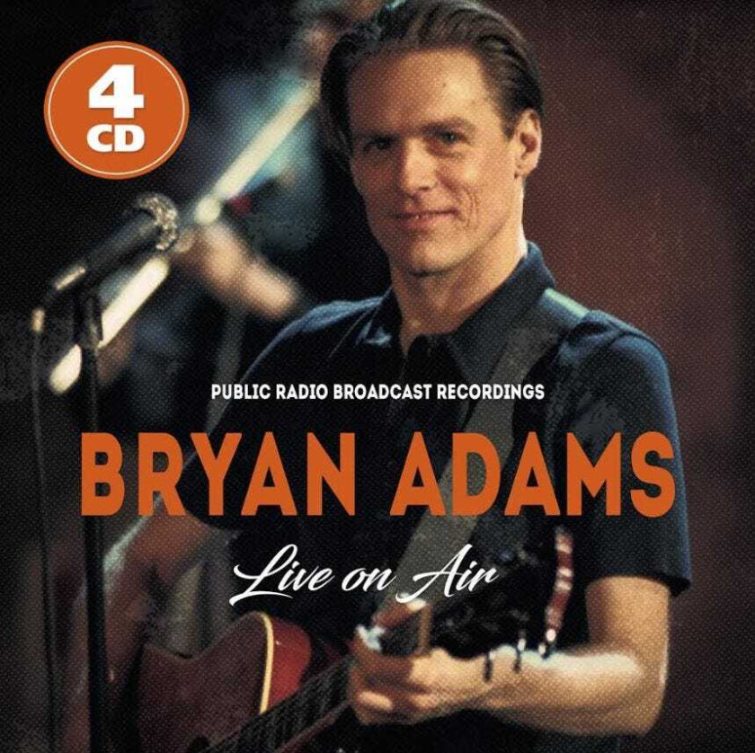 Bryan Adams Live On Air Public Radio Broadcast Recordings CD