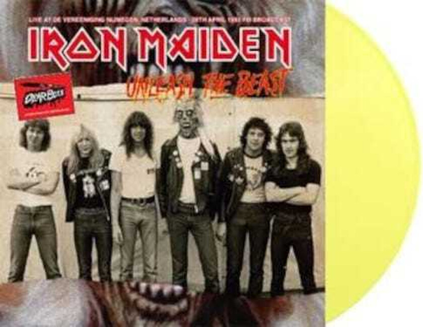 Iron Maiden Unleash The Beast FM Broadcast 1981 LP/Vinyl