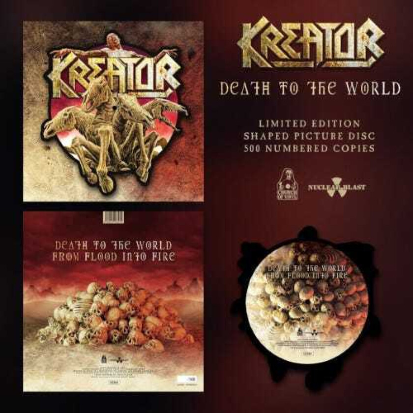Kreator Death To The World LP/Vinyl