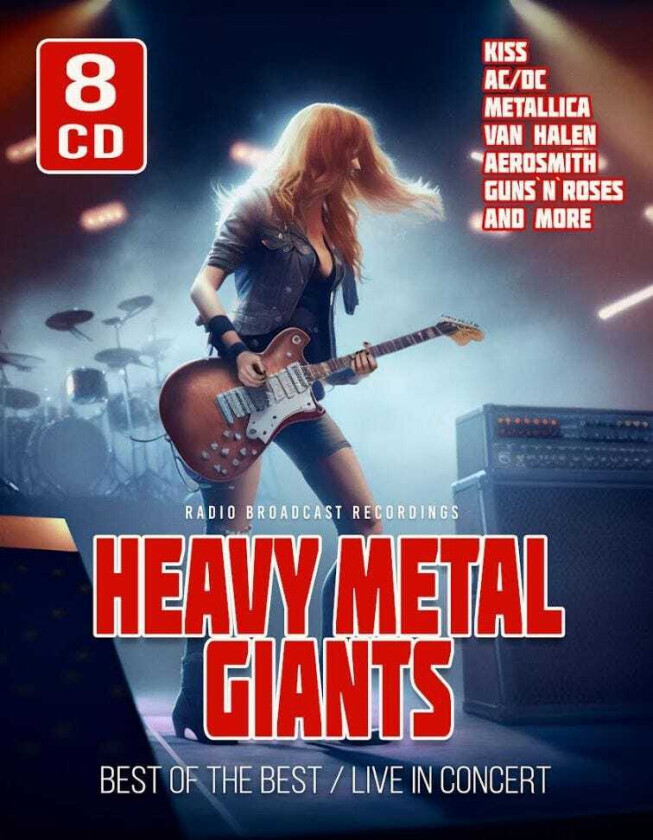 Diverse Hardrock Heavy Metal Giants Radio Broadcast Recordings CD