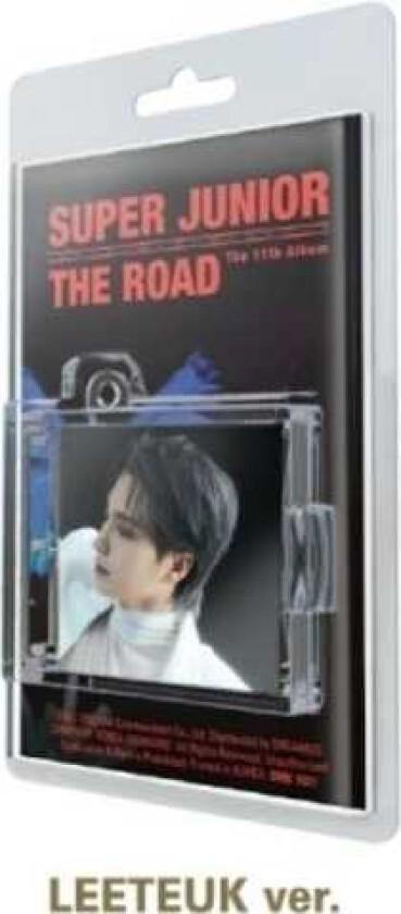 The Road Smini Version Smart Album Leeteuk Version Incl. NFC CD + Photocard