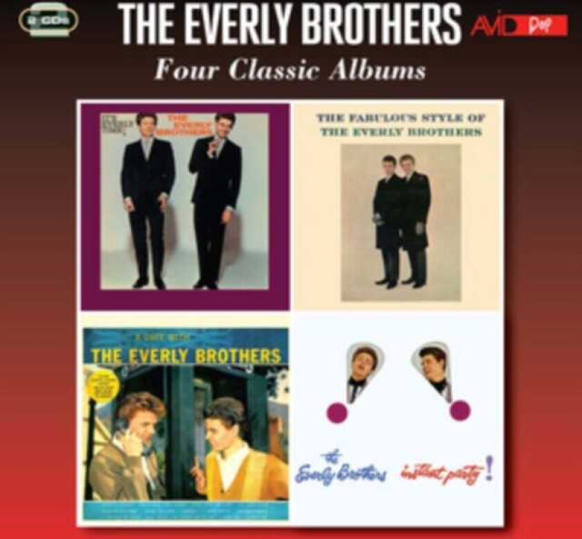The Everly Brothers Four Classic Albums CD