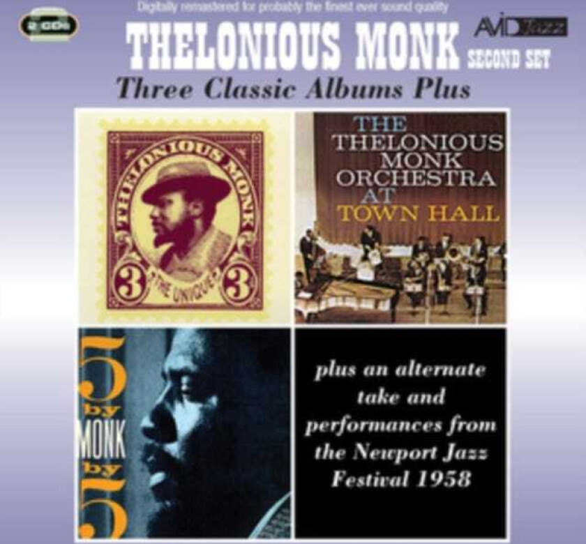 Thelonious Monk Three Classic Albums Plus CD