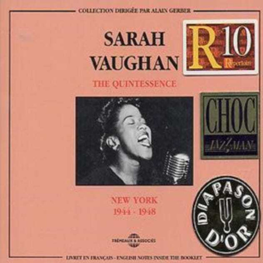 Sarah Vaughan  The Quintessence  CD