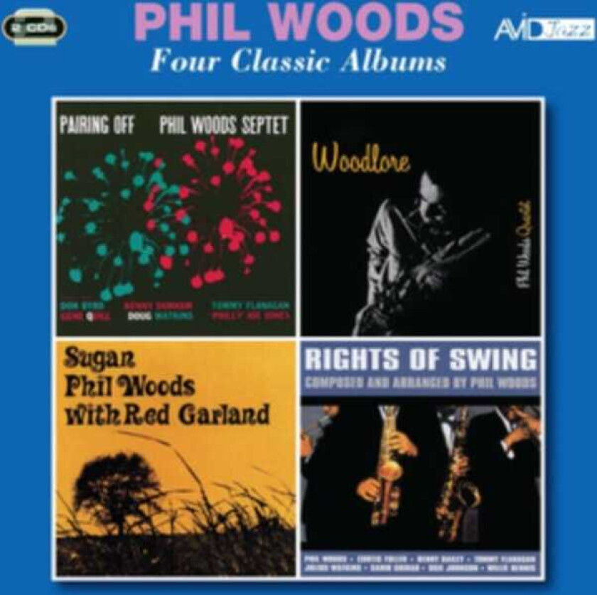 Phil Woods Four Classic Albums CD