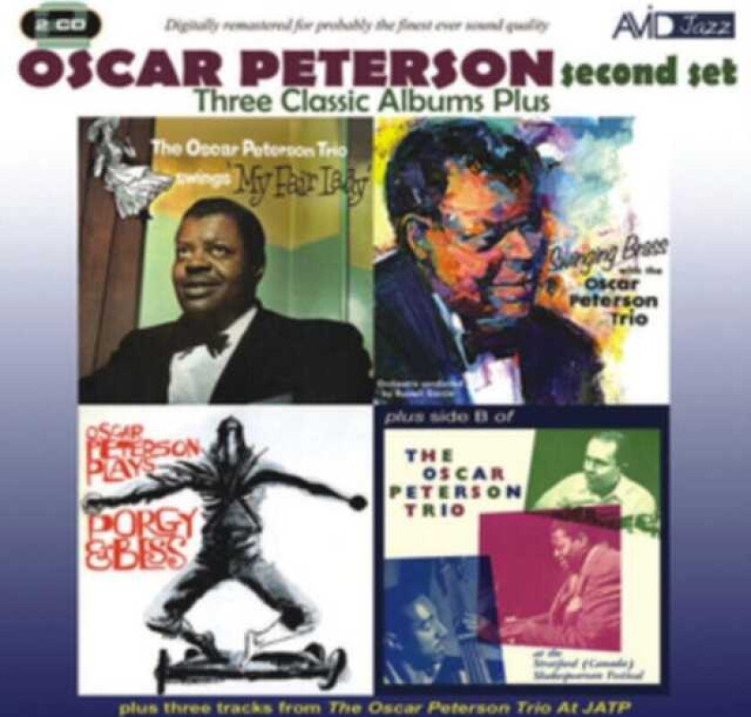 Oscar Peterson Three Classic Albums Plus CD