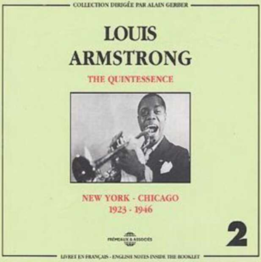Louis Armstrong The Quintessence CD