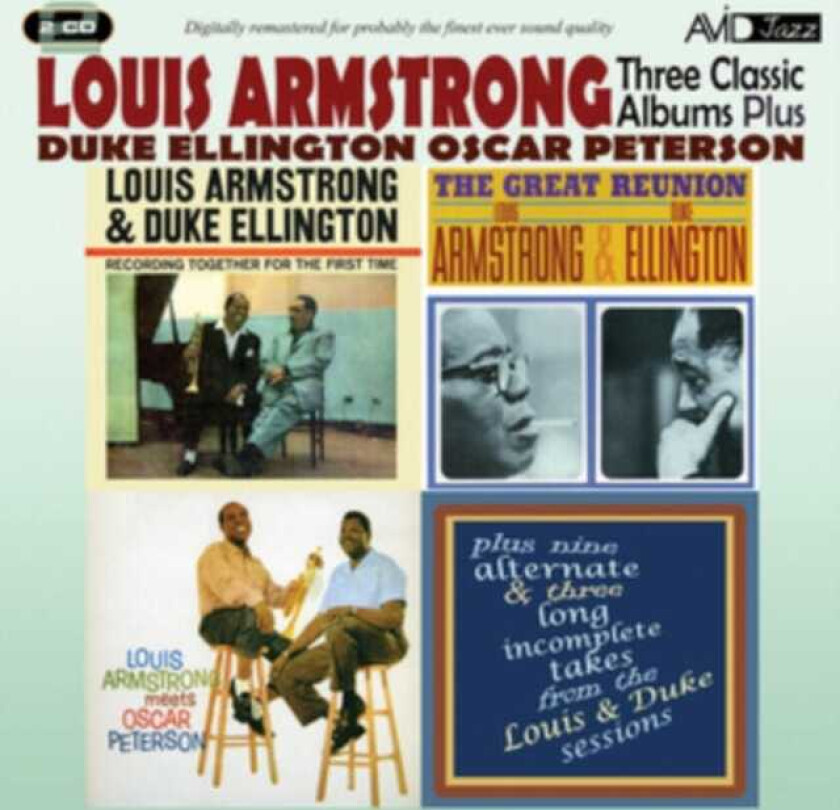 Louis Armstrong Three Classic Albums Plus CD