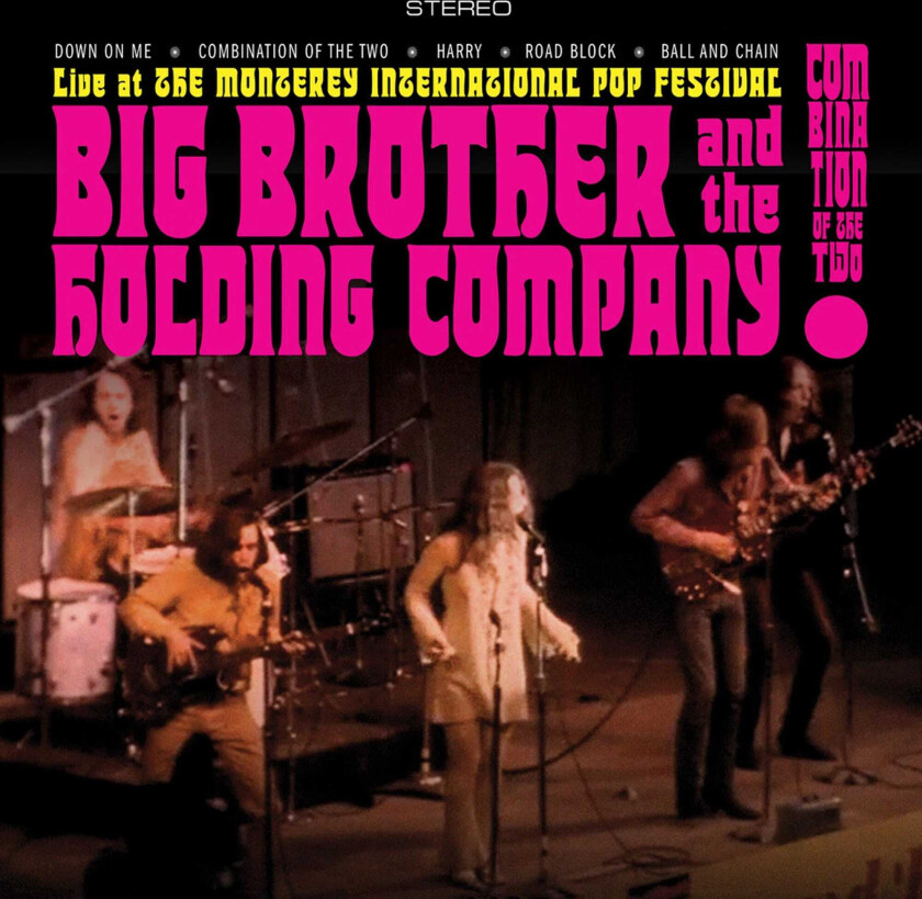 Big Brother & The Holding Company Combination Of The Two: Recorded Live At The Monterey International Pop Festival LP/Vinyl