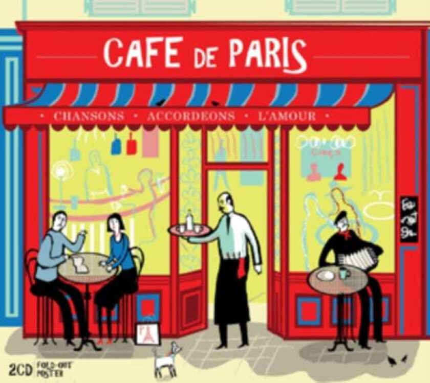 Diverse Artister, Diverse Pop Café De Paris CD