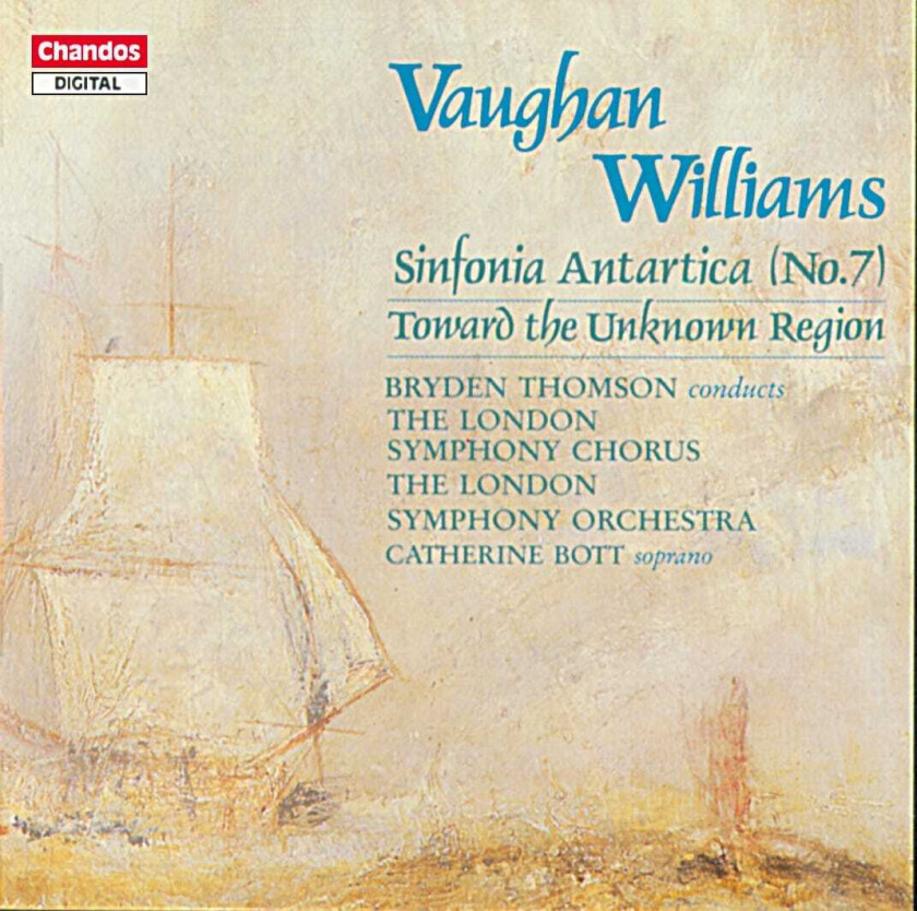 London Symphony Chorus Amateur Choir, Catherine Bott, Bryden Thomson, Brian Couzens, London Symphony Orchestra, Ralph Couzens Vaughan Williams: Symphony No 7; Toward the Unknown Region CD