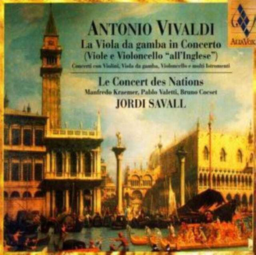 Le Concert Des Nations Orchestra, Jordi Savall, (Le) Concert Des Nations Orchestra Vivaldi: Concertos with Viola da Gamba CD