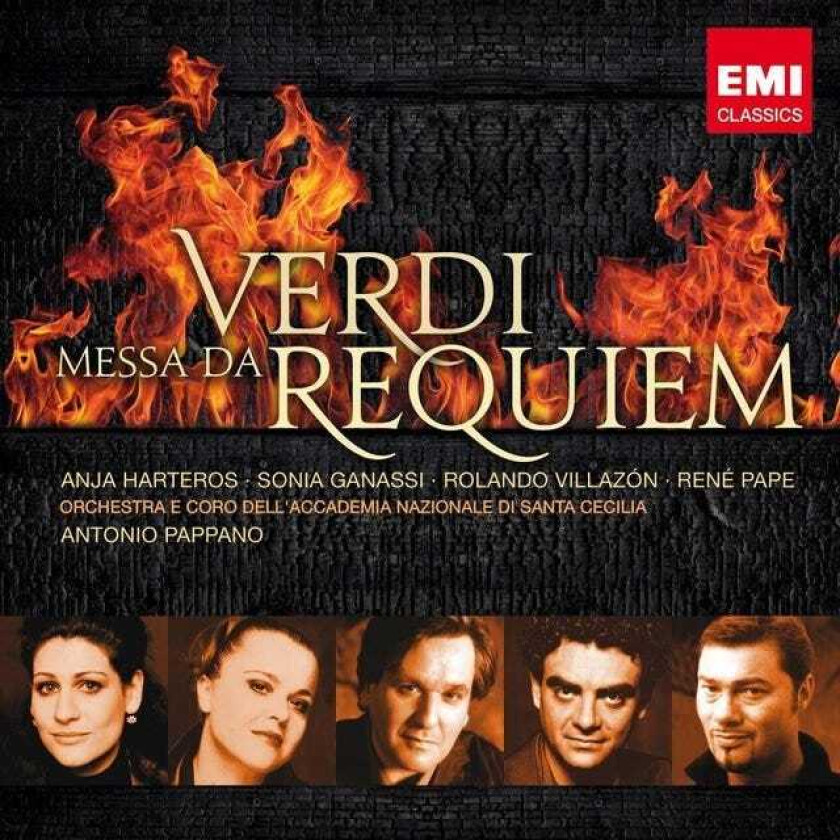 Sonia Ganassi, Santa Cecilia Academy Chorus, Rome Choir, Santa Cecilia Academy Orchestra, Rome, René Pape, Antonio Pappano, Rolando Villazón, Anja Harteros Verdi: Messa Da Requiem CD