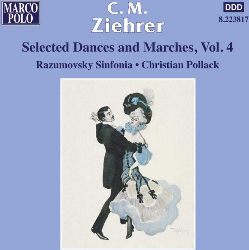 Christian Pollack, Carl Michael Ziehrer, Razumovsky Symphony Orchestra  Ziehrer: Selected Dances and Marches Vol 4  CD