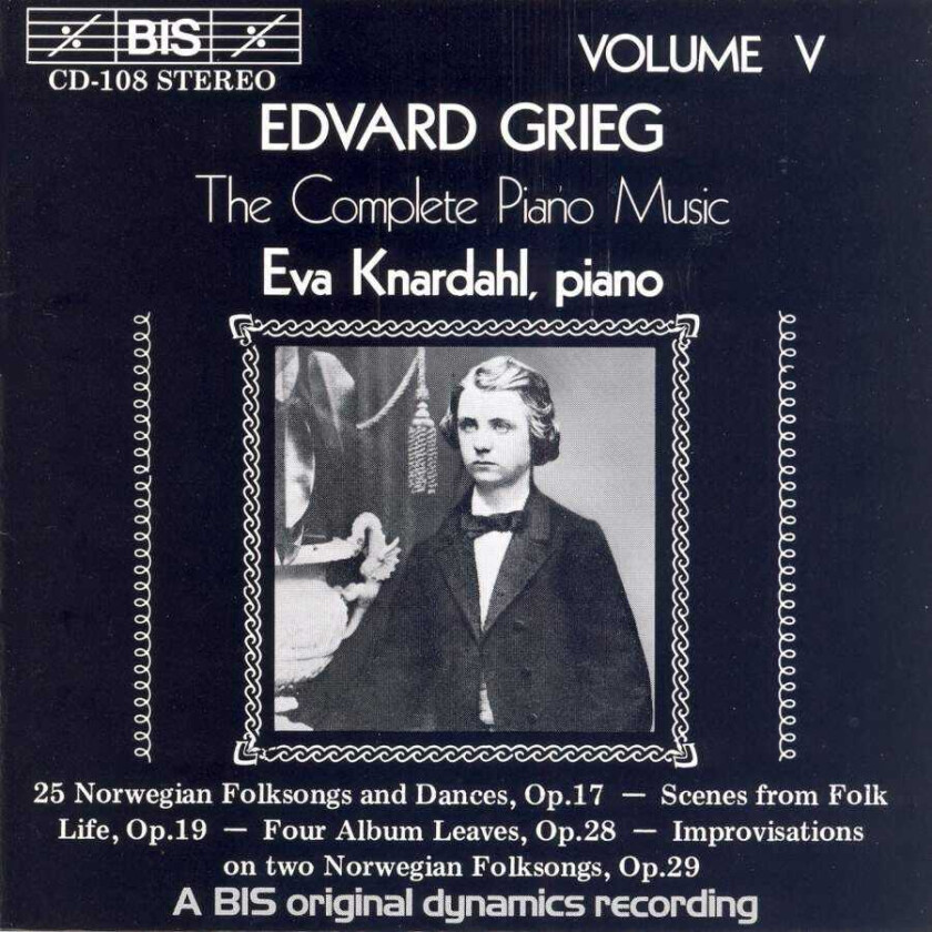 Eva Knardahl Grieg: Piano Works, Vol. 5 CD