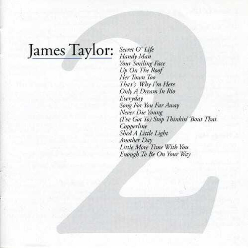 James Taylor Greatest Hits Vol. 2 CD