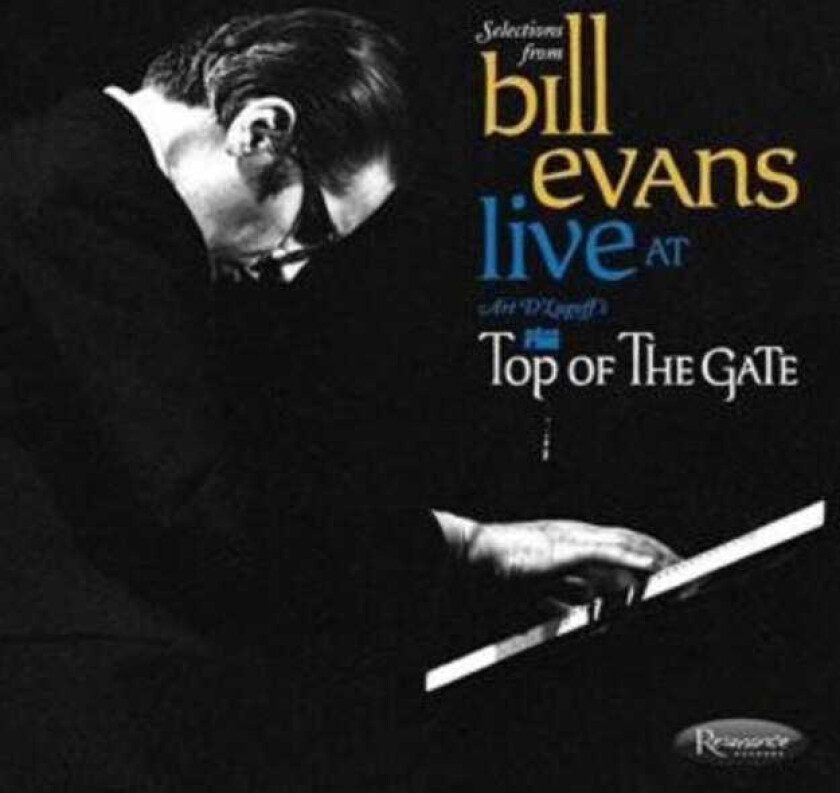 Bill Evans Live At Lugoff's Top Of The Gate CD