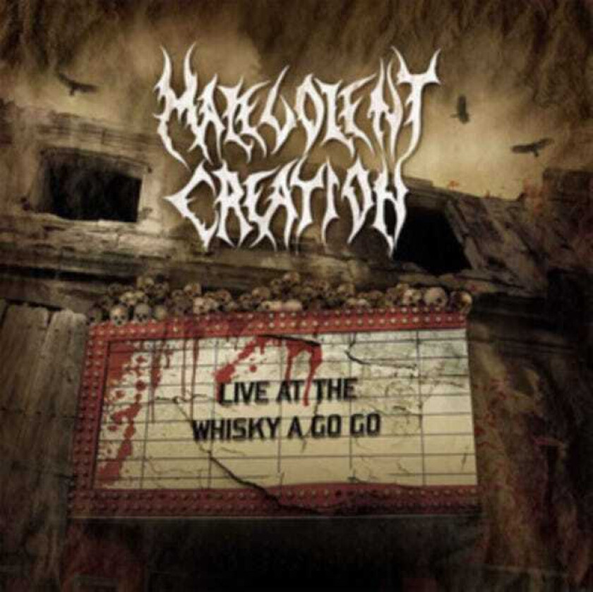 Malevolent Creation Live At Whiskey A Go Go CD