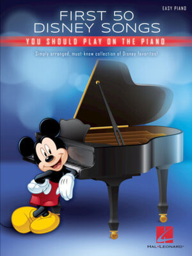 First 50 Disney Songs Piano