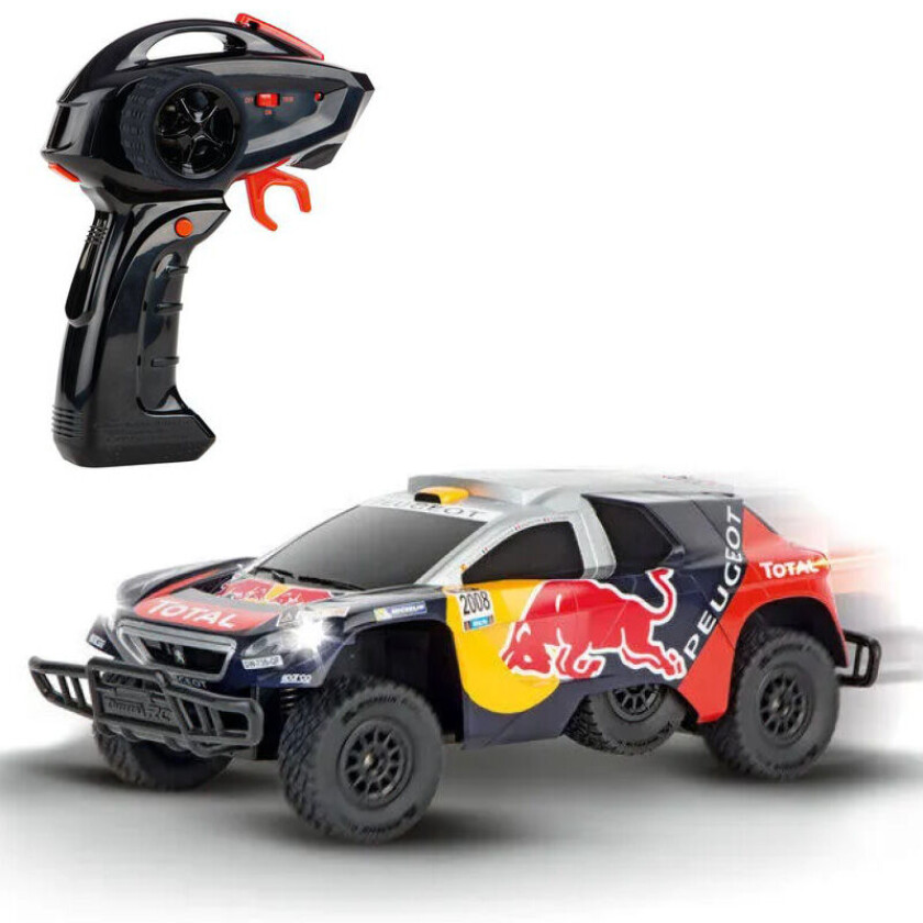 Radiostyrt Bil - Redbull Peugeot 2008 1:16