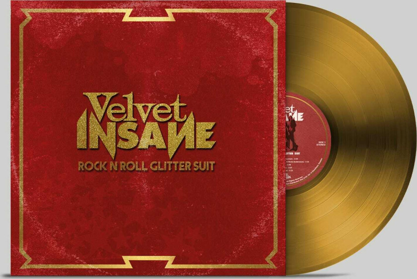 Velvet Insane Rock 'n' Roll Glitter Suit LP/Vinyl