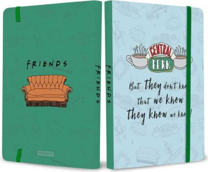 Friends: Central Perk Softcover Notebook