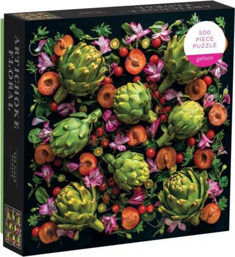 Artichoke Floral 500 Piece Puzzle