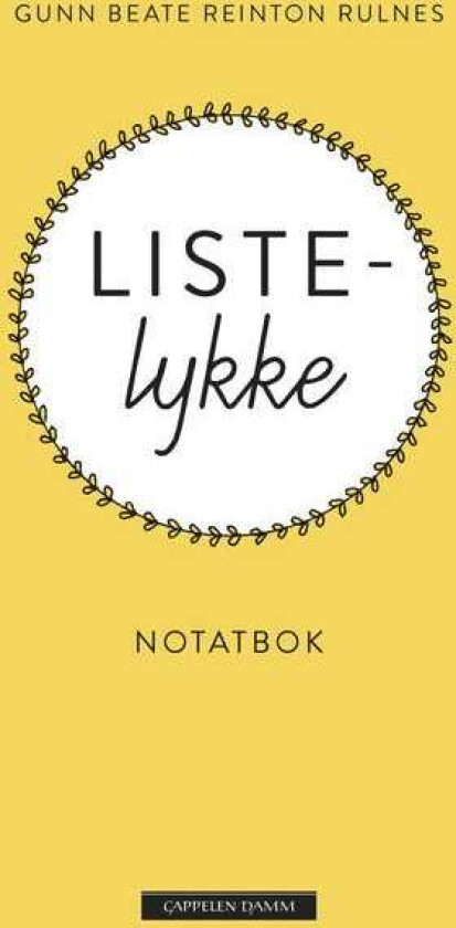 Listelykke notatbok