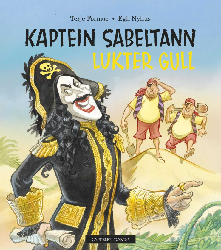 Kaptein Sabeltann lukter gull