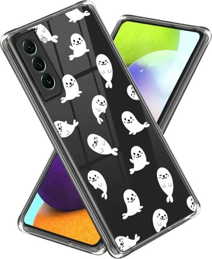 Samsung Galaxy S24 Plast Gjennomsiktig Deksel m. Motiv - Seler