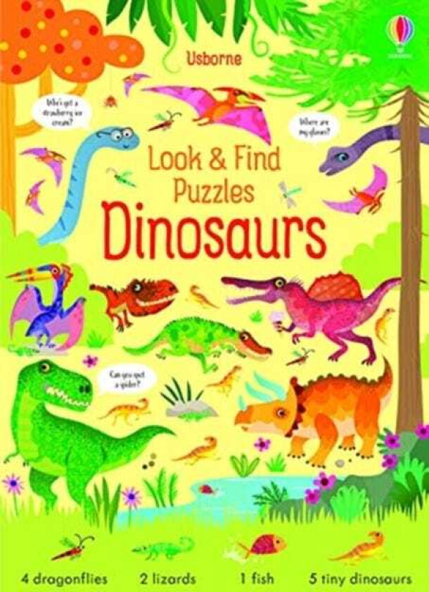 Look and Find Puzzles Dinosaurs